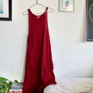 Free People Red Tank Dress